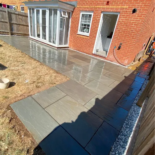 Driveway and patio project by Milldons